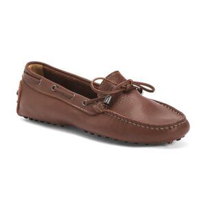 ANTICA CUOIERIA Made In Italy Leather Car Shoes